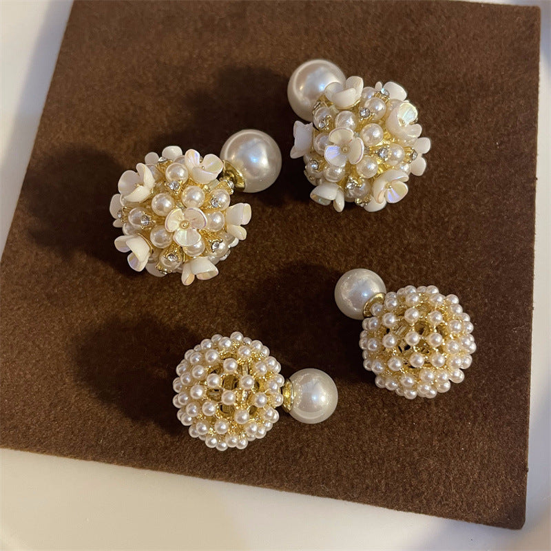 Fashion Vintage Pearl Shell One Style Earrings