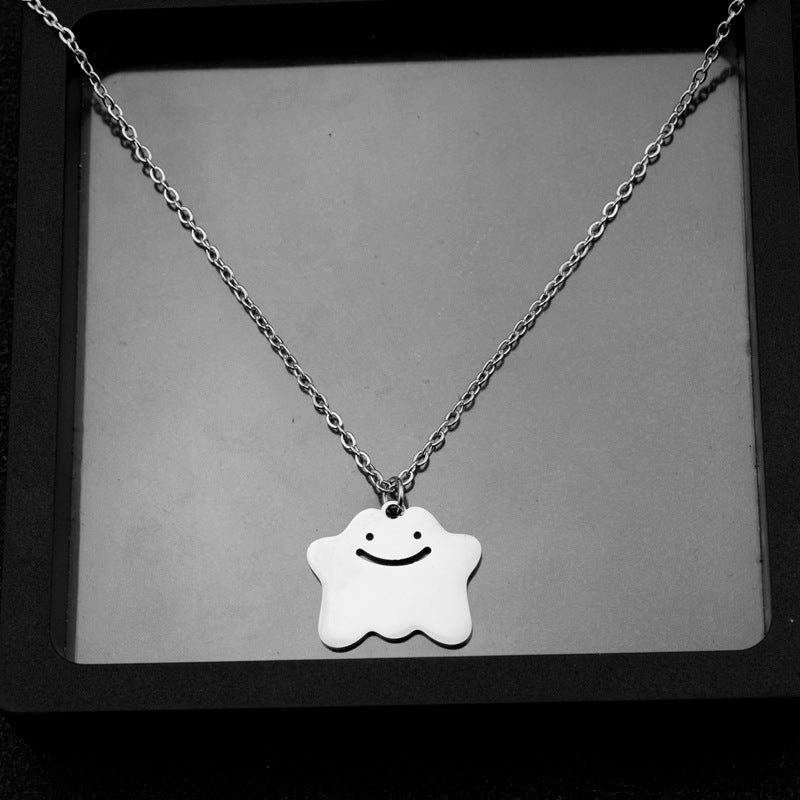 Little Ghost Personalized Cold Style Sweater Accessories Necklaces