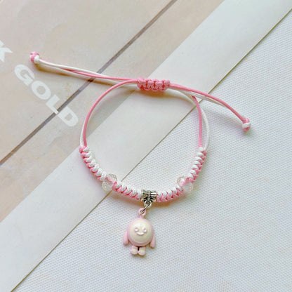 Durable Elegant Cute Cartoon Couple Ornament Bracelets