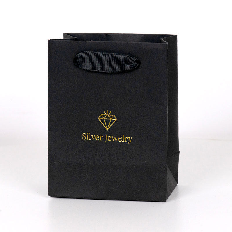 Bao Packing Box Handbag Sier Polishing Cloth Earrings