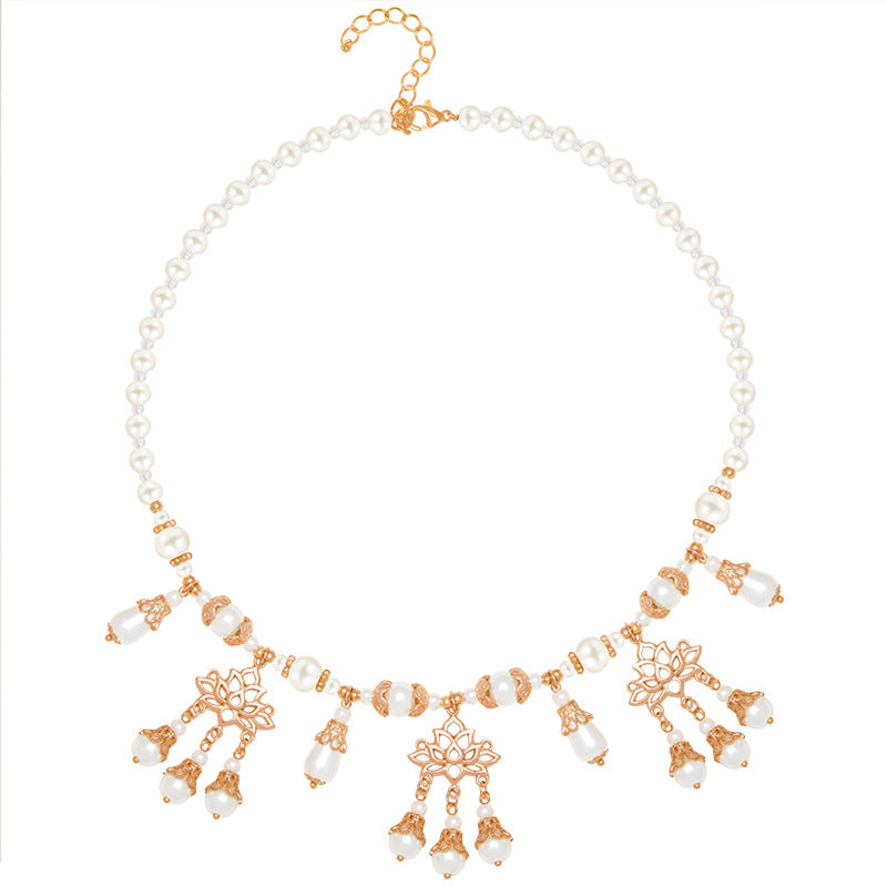 Ancient Costume Style Of Precious Stones Summer Graphy Classical Necklaces