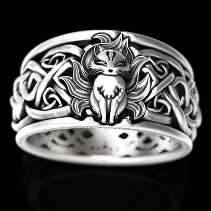 Men's Chiba Vikings Fox Fashion Vintage Thai Rings