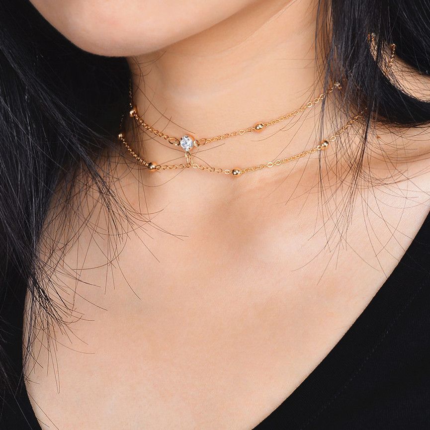 Women's Minority Light Luxury Hot Chest Body Chains Necklaces