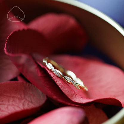 Sterling Sier Gold-plated Female Fresh Simple Rings