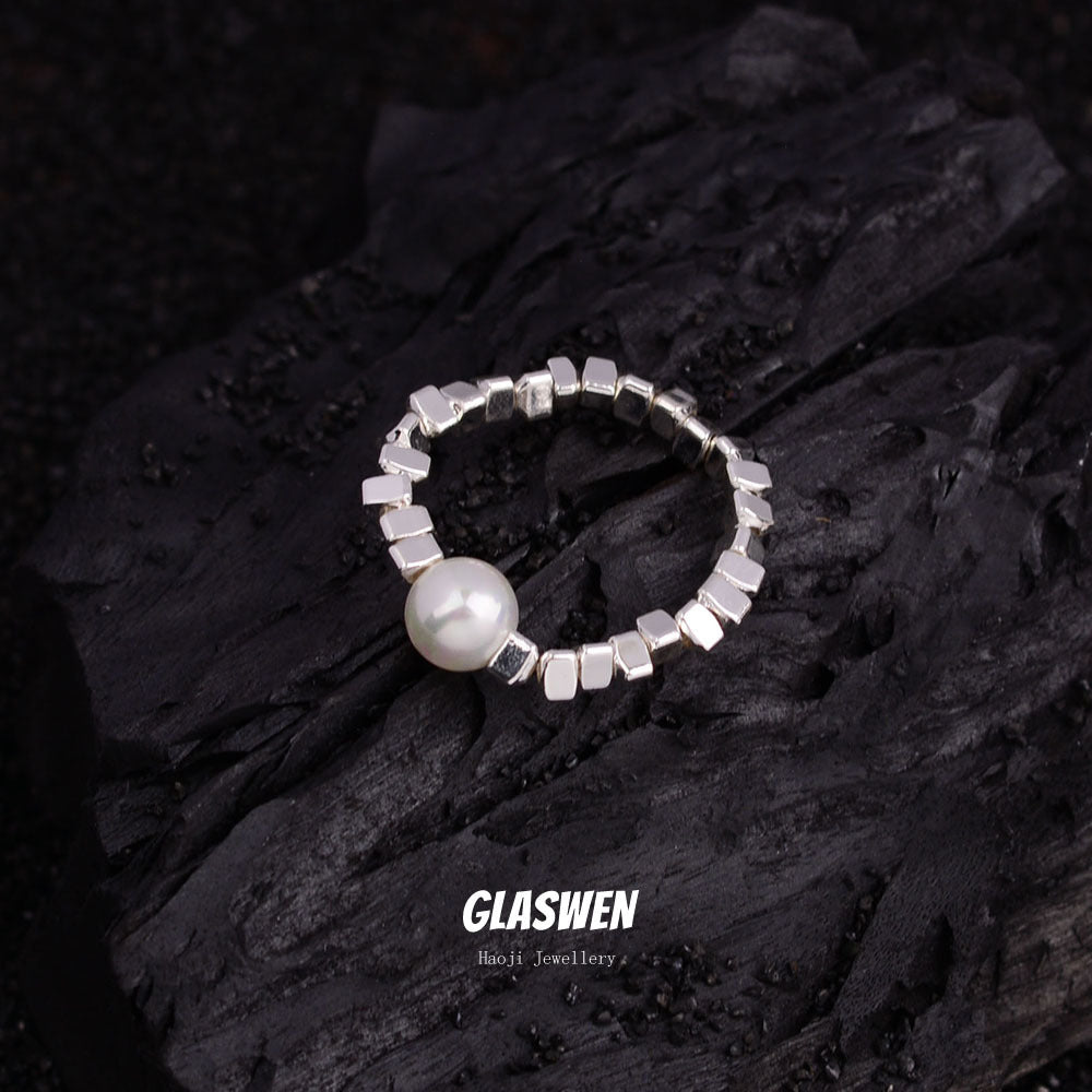 Shell Pearls Female Niche Beautiful Pearl Rings