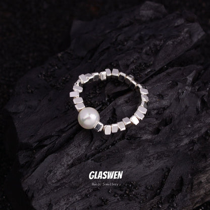 Shell Pearls Female Niche Beautiful Pearl Rings