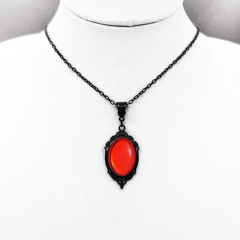 Popular Handmade Vintage Red Gothic Jewelry Necklaces