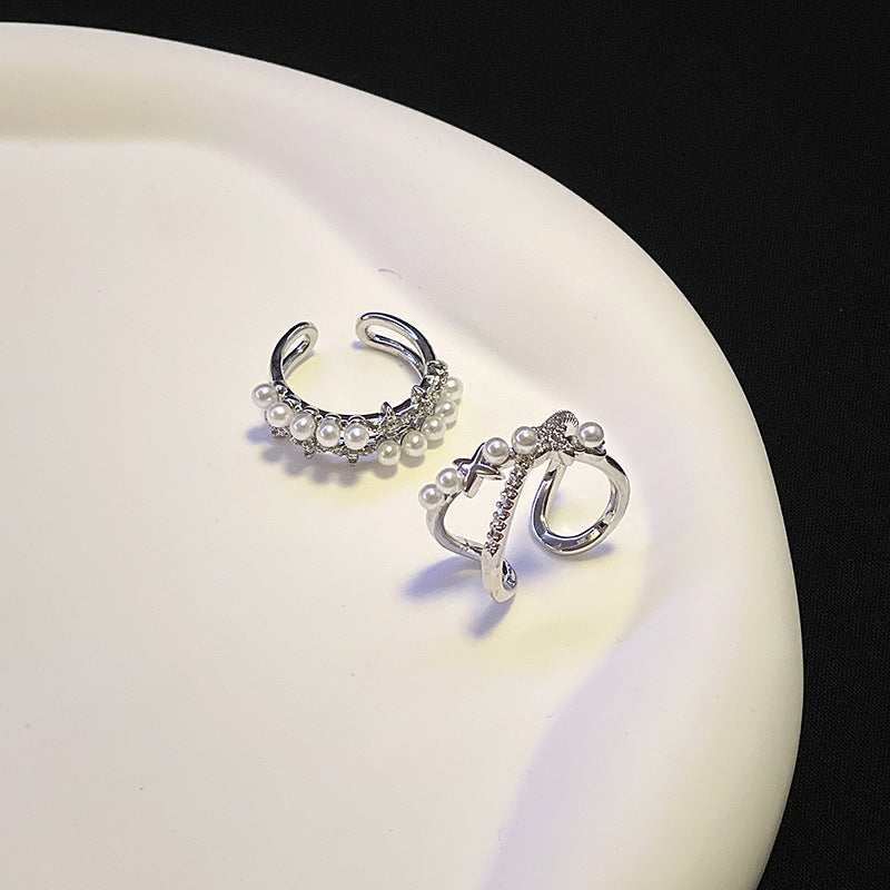 Women's Personalized Minority Style High-grade Light Luxury Rings