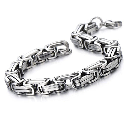 Men's Fashion Ornament Casual Stainless Steel Personality Retro Bracelets