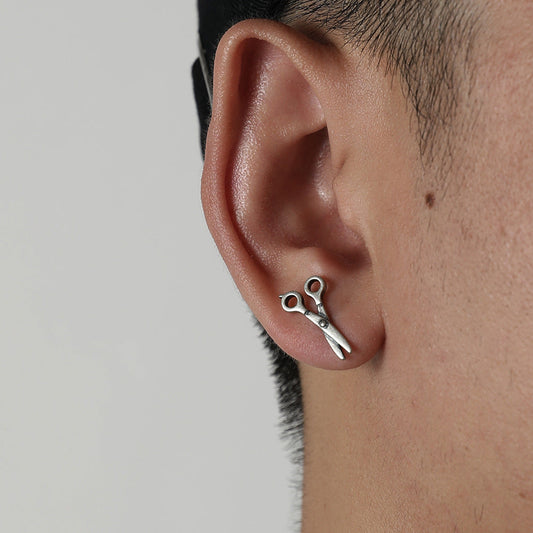 Men's Ear Punk Eardrop Retro Clip Design Earrings