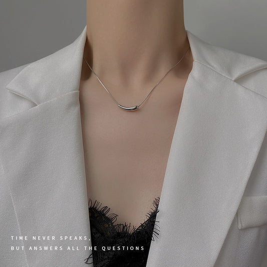 Women's Niche Design Korean Style Water Drop Necklaces