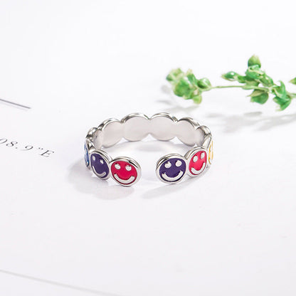 Female Design Adjustable Opening Fashion Personalized Rings