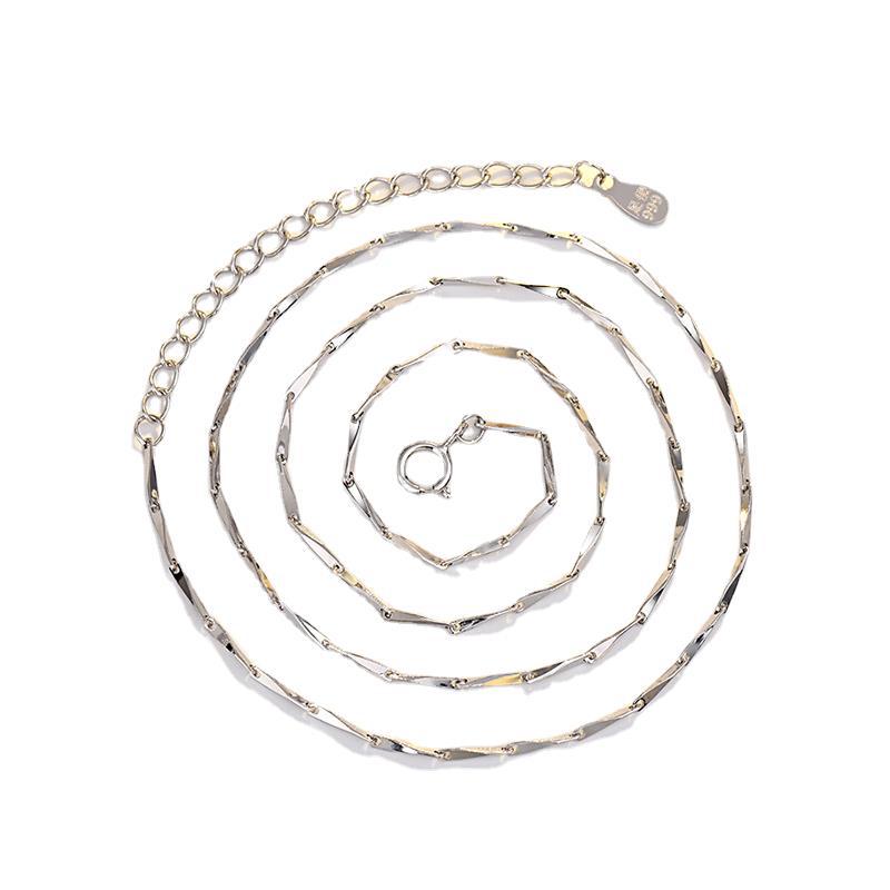 Copper Plated Pure Sier Melon Seeds Necklaces