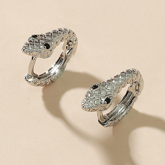 Women's Retro Creative Snake Fashion Personality Punk Rings