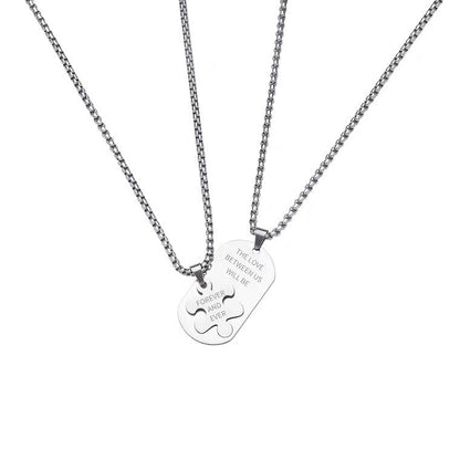 Women's & Men's & Plate Titanium Steel For And Necklaces