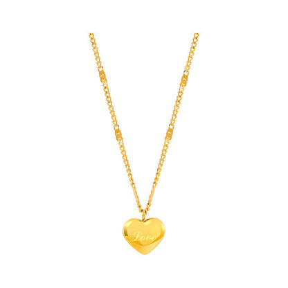Women's Heart Affordable Luxury Style Fashion Design Necklaces