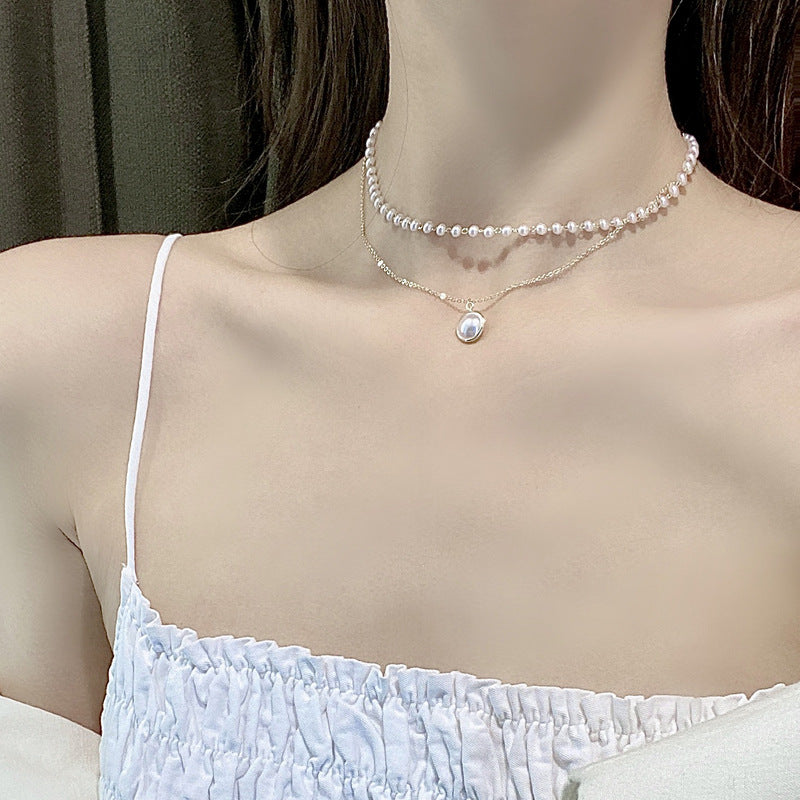 Simple Graceful Personality Design Sweet Lady Necklaces