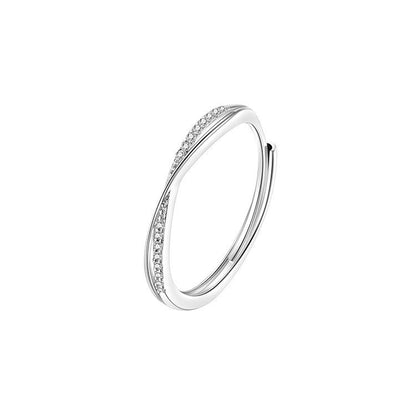 Simple Cross Graceful And Fashionable Exquisite Gang Drill Index Rings