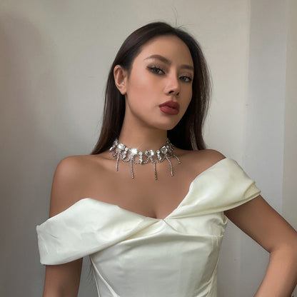 Niche Design Light Luxury Full Diamond Necklaces