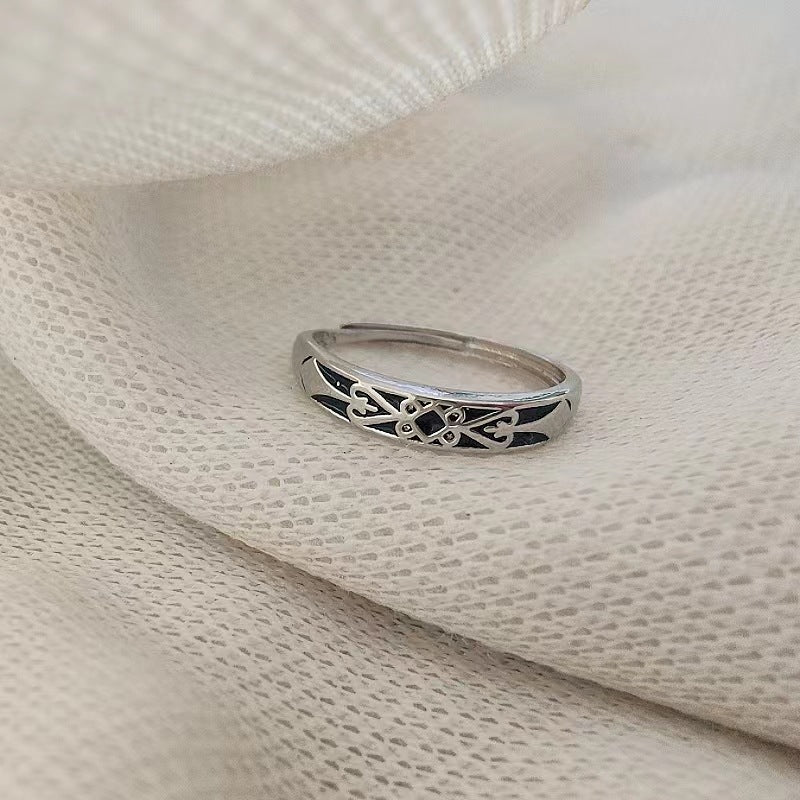 Women's & Men's & Style Bow Retro Temperament Open Rings