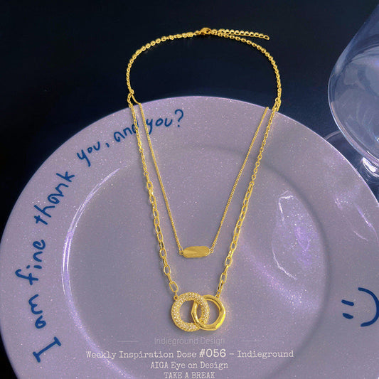 Women's High-grade Sweater Chain Fashionable Temperamental Niche Necklaces