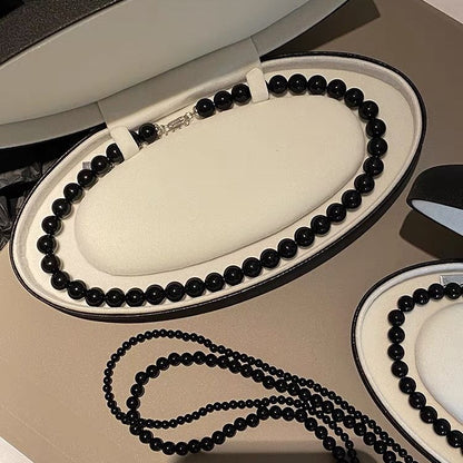 Pure Beaded Light Luxury Fashionable Minority High Sense Necklaces