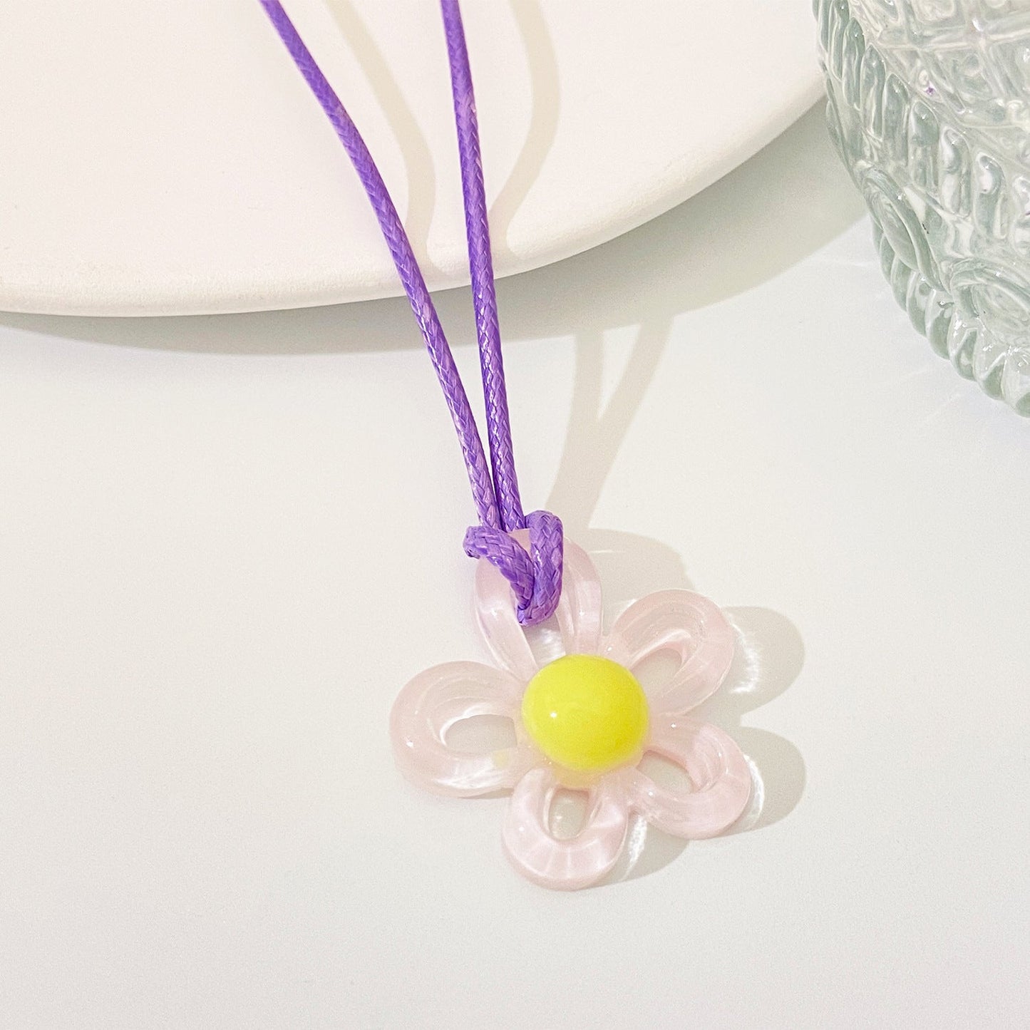 Personality Style Colorful Flower Fashion Creative Necklaces