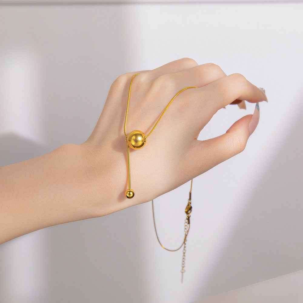 Women's Steel Exquisite Fully Jeweled Loving Heart Necklaces