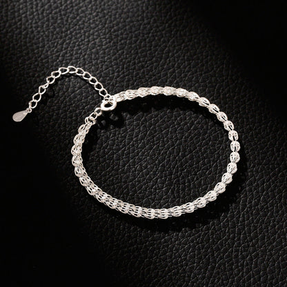 Sterling Sier Phoenix Tail Female Design Bracelets