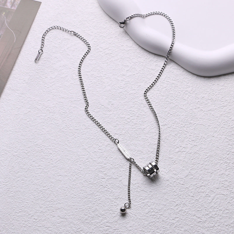 Women's & Men's & Titanium Steel Small Waist For Design High-grade Summer Necklaces