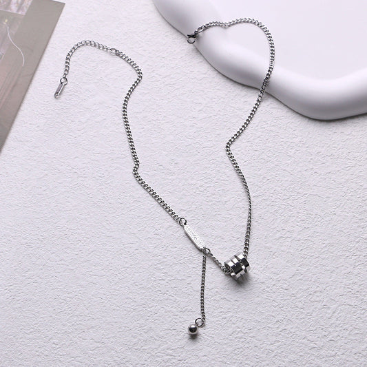Women's & Men's & Titanium Steel Small Waist For Design High-grade Summer Necklaces
