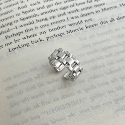 Female Opening Adjustable Cold Style Daily Copper Rings