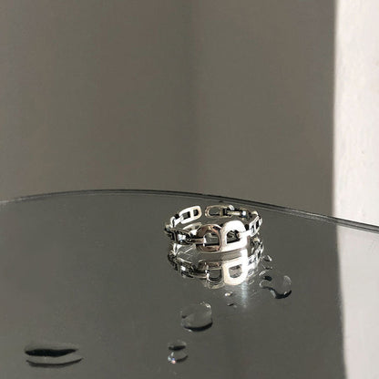 Female Retro Aloofness Style Index Finger Rings