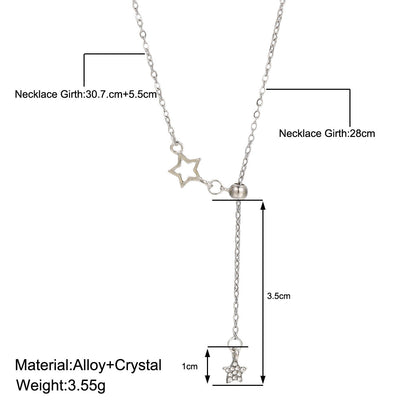 Popular Simplicity Rhinestone Female Design Advanced Clavicle Necklaces