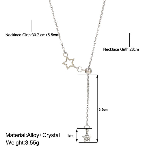 Popular Simplicity Rhinestone Female Design Advanced Clavicle Necklaces