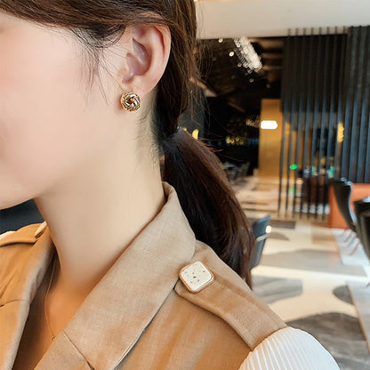 Simple Cold Style Retro Trendy Temperament Earrings