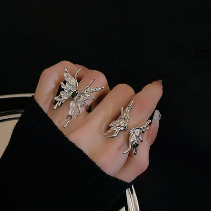 Female High-key Dignified Open Index Finger Trendy Rings