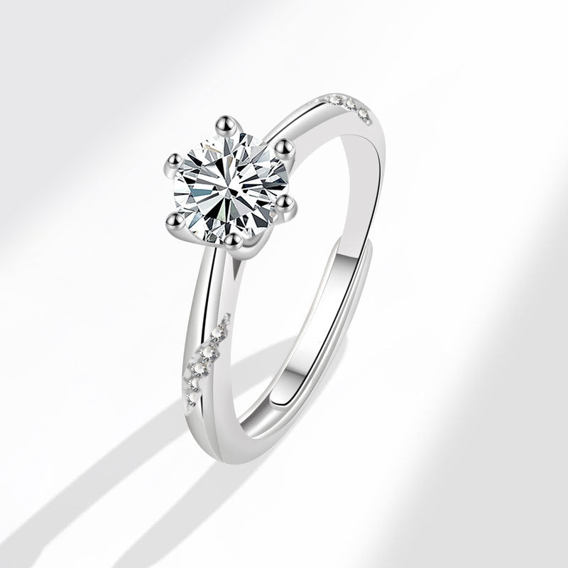 Eight Hearts And Arrows Female Karat Rings