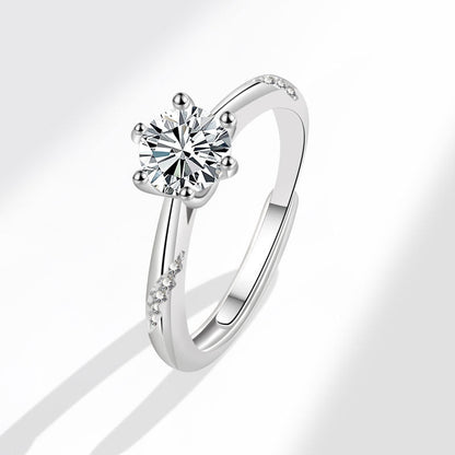 Eight Hearts And Arrows Female Karat Rings