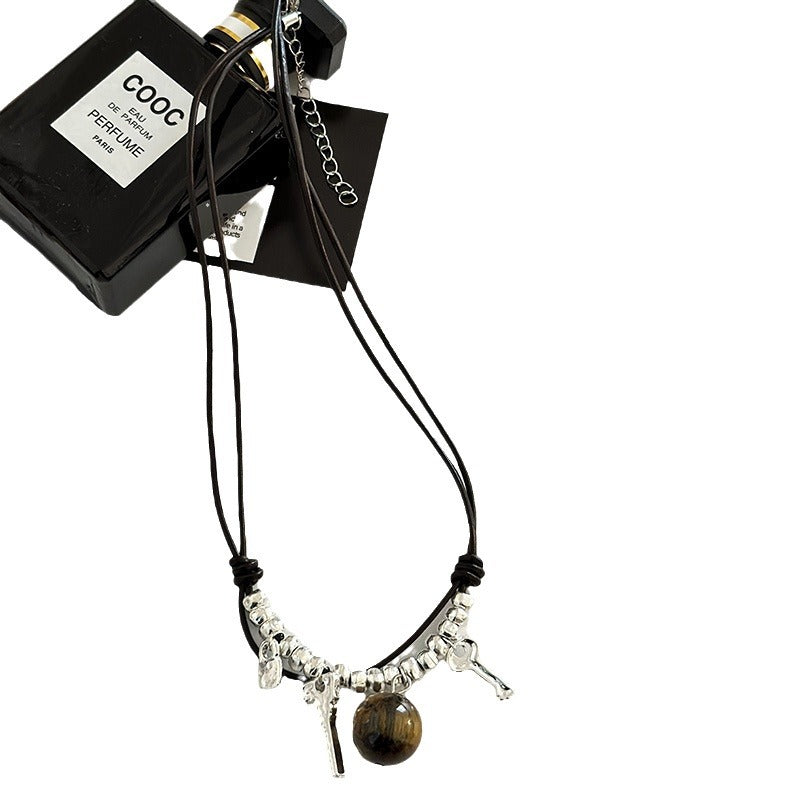 Metal Beaded Stitching Asian Culture Hot Necklaces