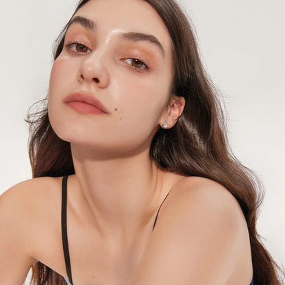 Women's Niche Design Elegant Heart Sleeping No Need To Earrings