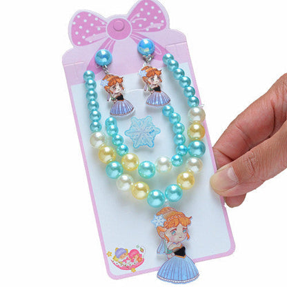 Children's Princess Western Style Suit Cute Accessories Necklaces