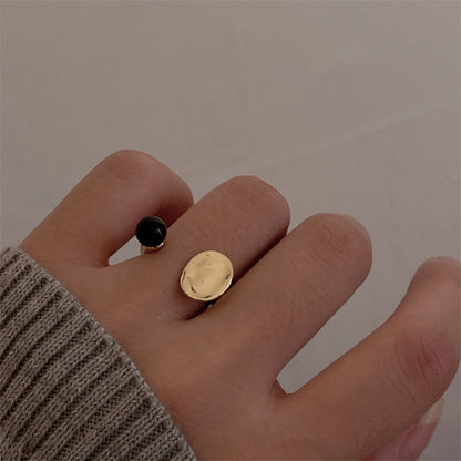 Adjustable Female High Sense Simple Retro Rings