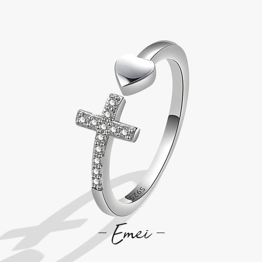 Heart-shaped Open Versatile Daily Stylish And Rings