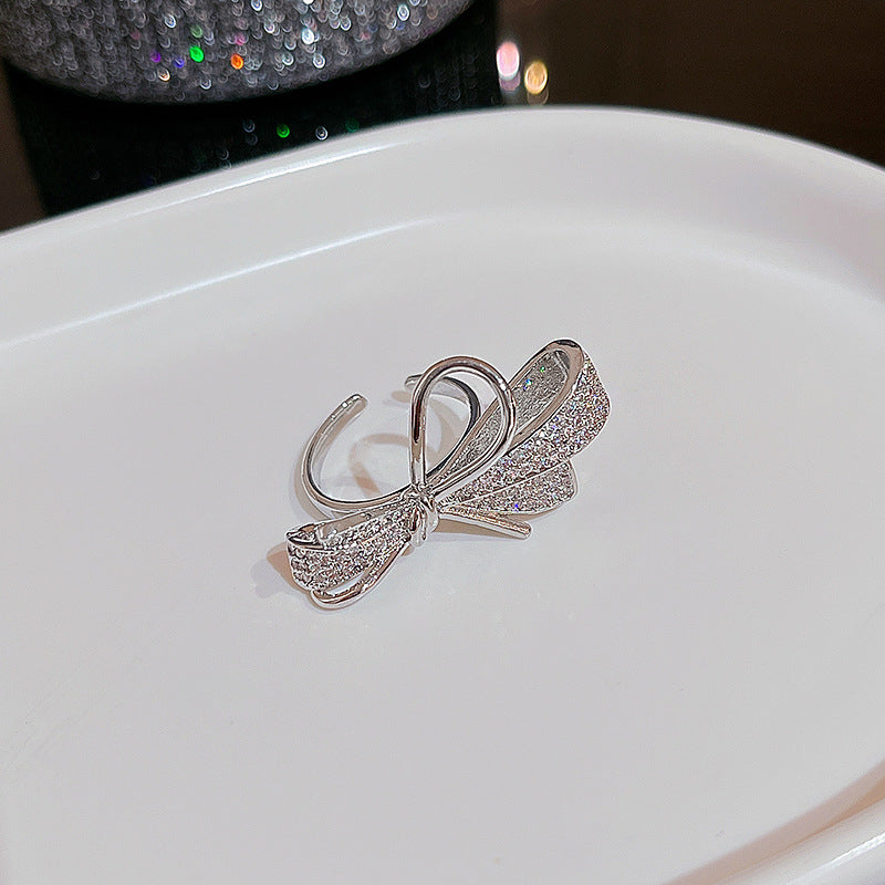 Wind Irregular Female Niche Design Simple Rings