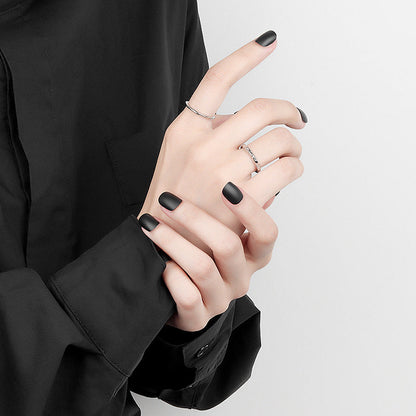 Women's Sculptural Feel Glossy For Minimalist Style Rings