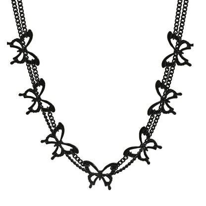 Women's Ornament Punk Hot Short Gothic Style Necklaces