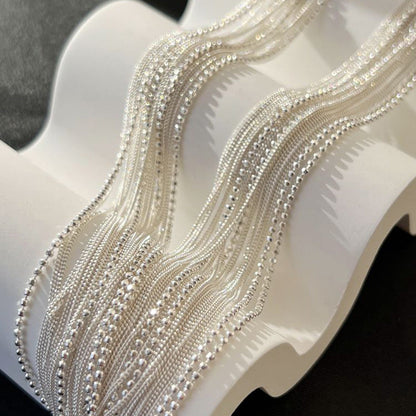 Clavicle Fashionable Temperamental High-grade Female Wave Necklaces