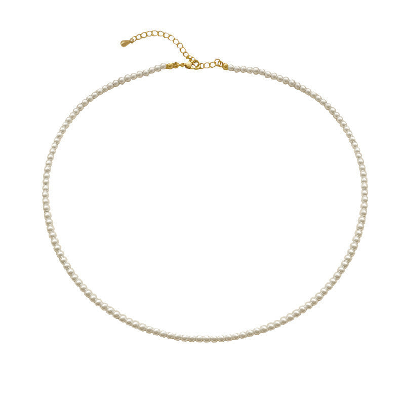 Luxury Retro Classic Style Pearl Simple High Sense Summer Necklaces