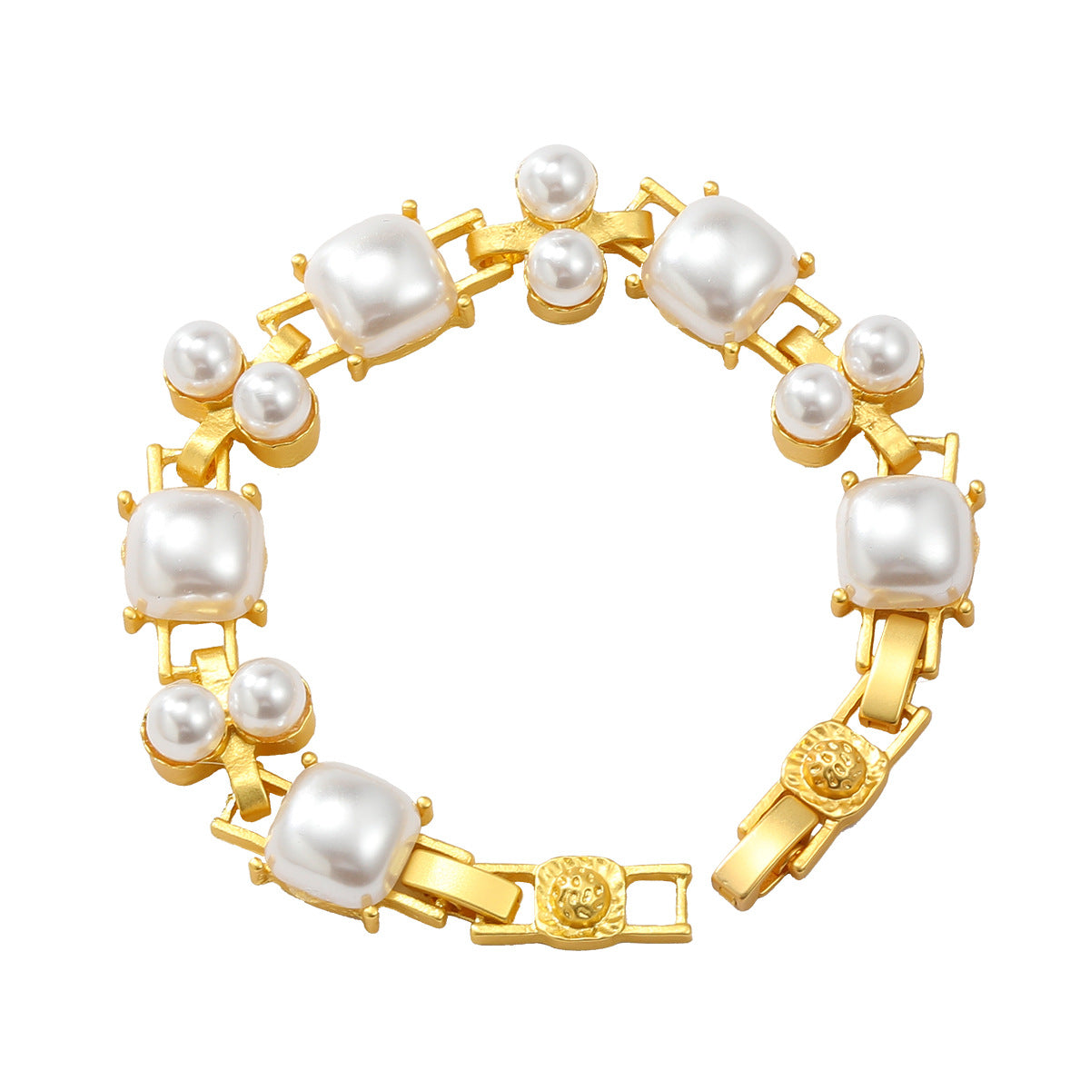 Women's Alloy Pearl-studded And Set Trendy Grace Necklaces